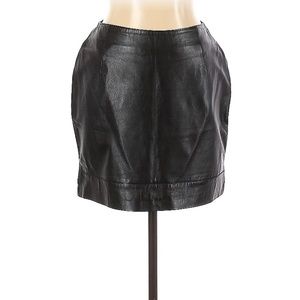 Bagatelle Leather Skirt